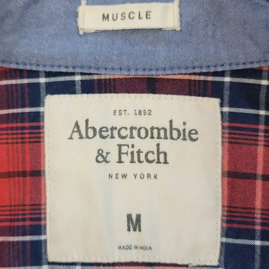[BUNJANG] Abercrombie &amp; Fitch Check Pattern Shirt / 아베크롬비(Abercrombie &amp; Fitch) 체크패턴 셔츠 판매