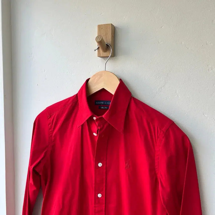 [BUNJANG] Polo Ralph Lauren Red Shirt / 16290 - 폴로 랄프로렌 레드 셔츠