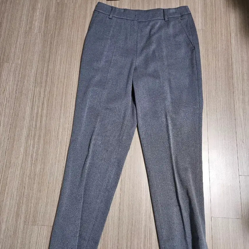 [BUNJANG] MIXXO Gray Slim Fit Slacks Pants / 미쏘 회색 슬랙스 바지 9부 슬림핏