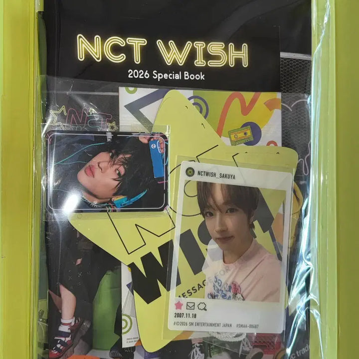 [BUNJANG] NCT WISH Sakuya Japan Membership Kit / 엔시티 위시 일본 멤버십 키트 사쿠야