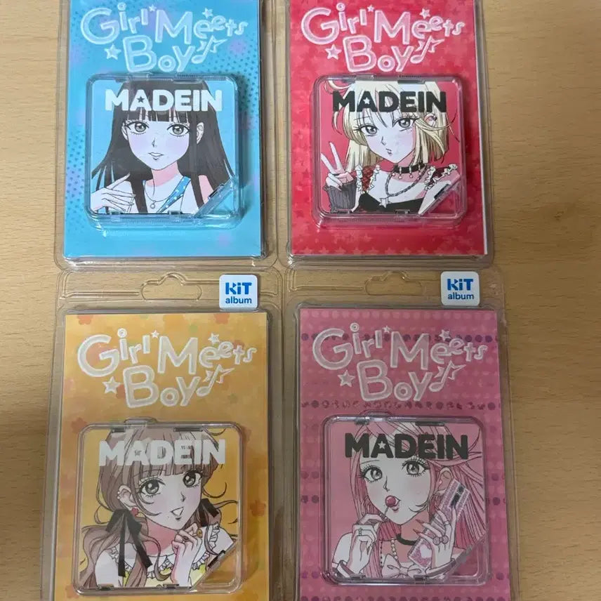[BUNJANG] Madein Girl Meets Boy Kit Version Album Bundle Set / 메이딘 madein 걸밋즈보이 kit ver 키트버전 미개봉앨범 세트