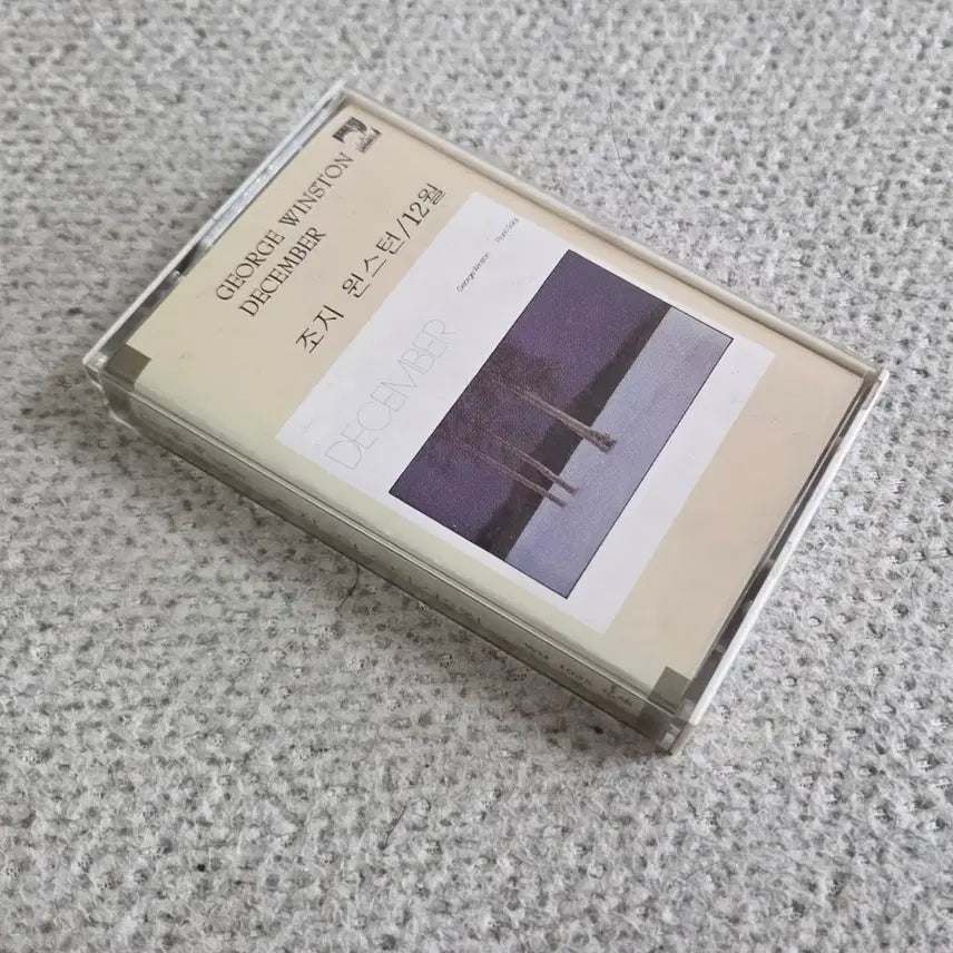 [BUNJANG] George Winston December Cassette Tape / 조지 윈스턴 December 1986년 발매 카세트 테이프 정품