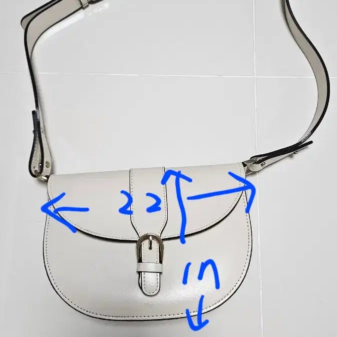 [BUNJANG] Mur Calfskin Crossbody Bag / 무르 소가죽백