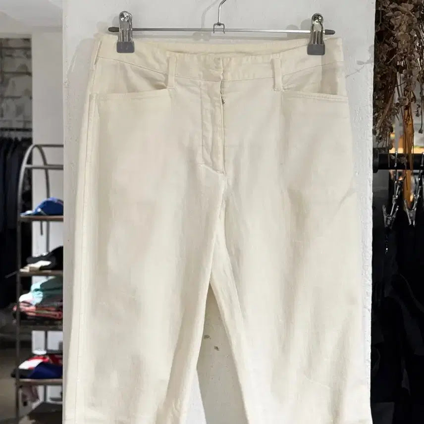 [BUNJANG] Prada Sport White Panel Cotton Pants / 프라다 스포츠 화이트 패널 코튼 팬츠