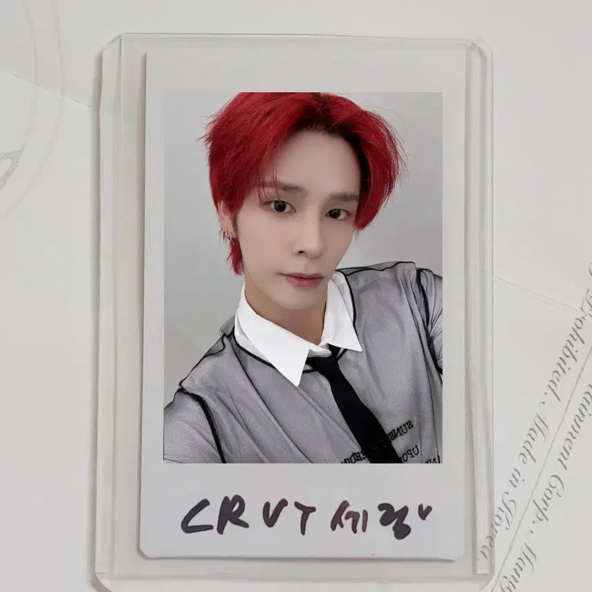 [BUNJANG] Cravity Serim Signed Polaroid Photocard / 크래비티 세림 싸폴 싸인 폴라로이드 사인 폴라