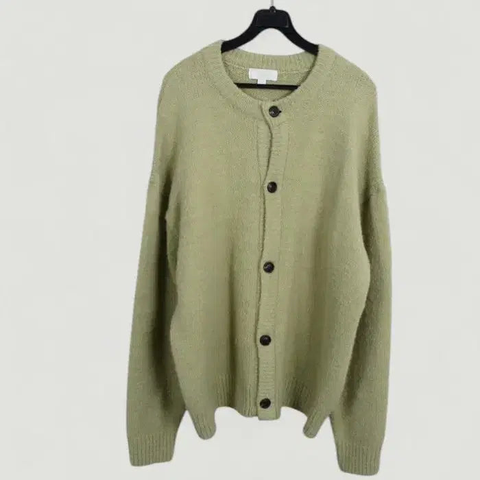 [BUNJANG] KOXX Round Neck Cardigan - Green / 남성M/ KOXX 라운드넥 가디건GN 32-138