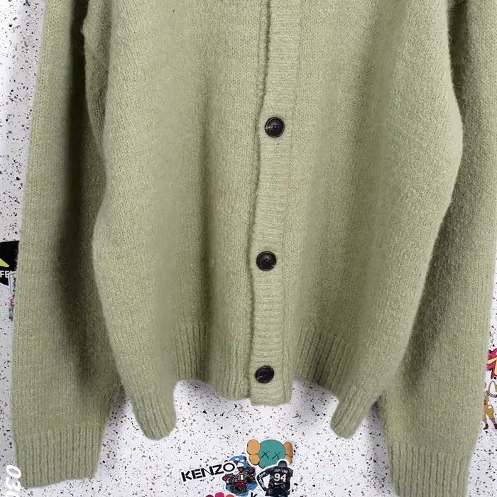 [BUNJANG] KOXX Round Neck Cardigan - Green / 남성M/ KOXX 라운드넥 가디건GN 32-138