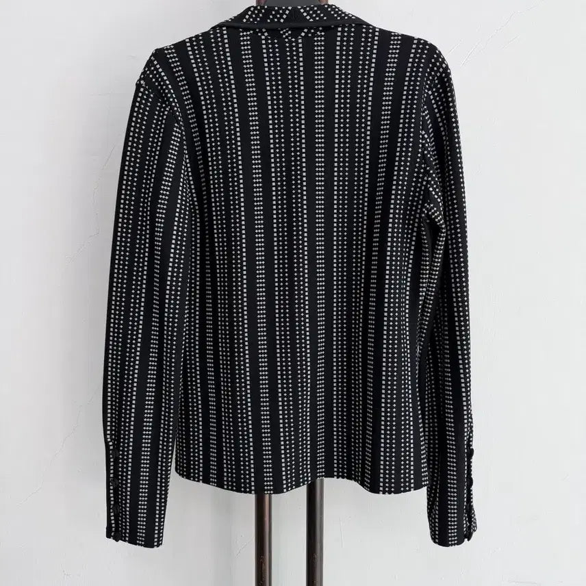 [BUNJANG] Lamure RAYURE Paris Black Pattern Jacket / 정품 라뮤르 RAYURE 파리 블랙 패턴 자켓