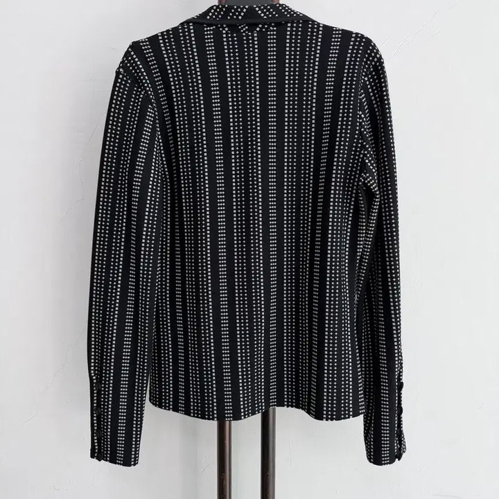 [BUNJANG] Lamure RAYURE Paris Black Pattern Jacket / 정품 라뮤르 RAYURE 파리 블랙 패턴 자켓