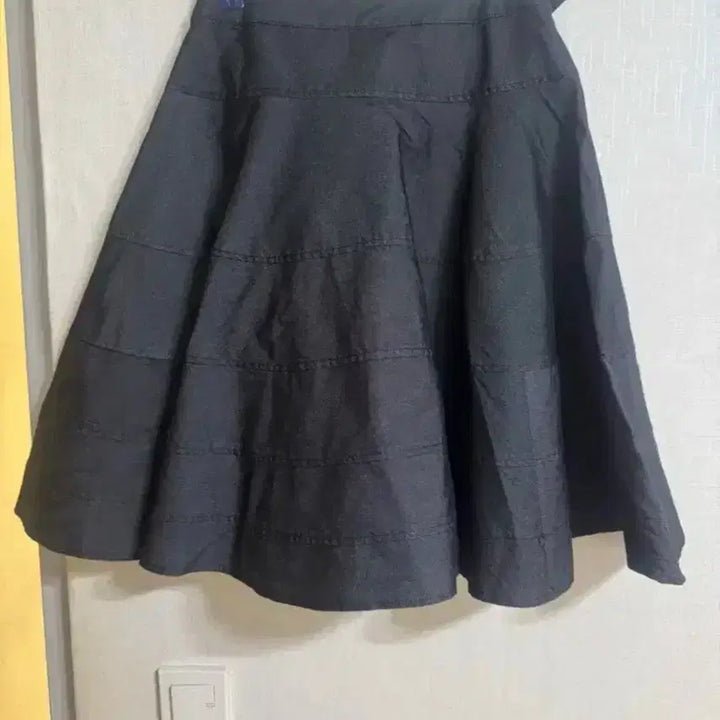 [BUNJANG] TO BE CHIC Ribbon Flare Skirt / JPN 리본 플레어 스커트/A라인/하객룩 출근룩 데이트룩 데일리룩