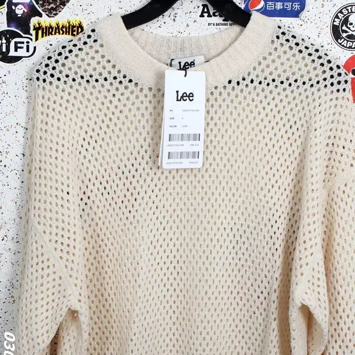 [BUNJANG] Lee Punching Long Sleeve Knit IV / 남성S/ 텍가 8만9천 Lee 펀칭 긴팔니트IV 32-143
