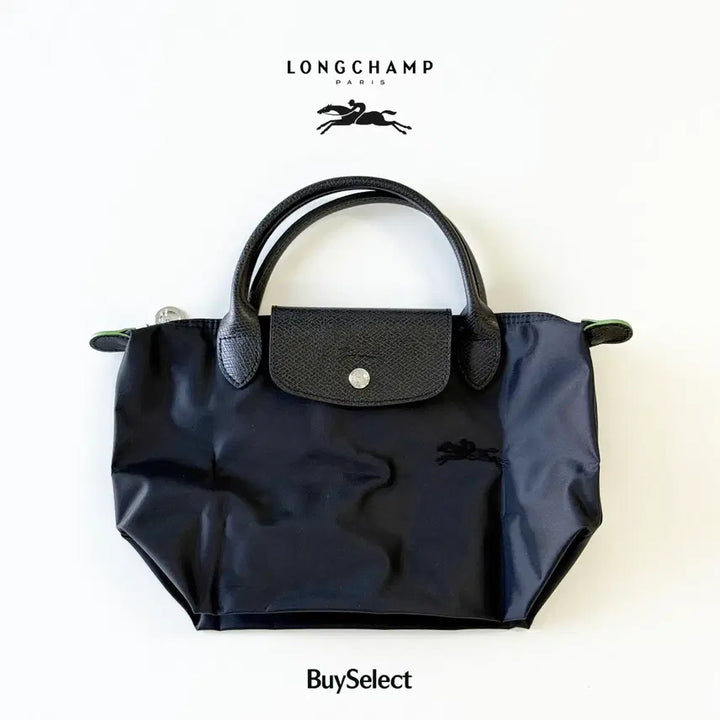 [BUNJANG] Longchamp Le Pliage Green S Top Handle Bag / [새상품/바로배송/100%정품] 롱샴 르 플리아쥬 그린 S 탑 핸들백