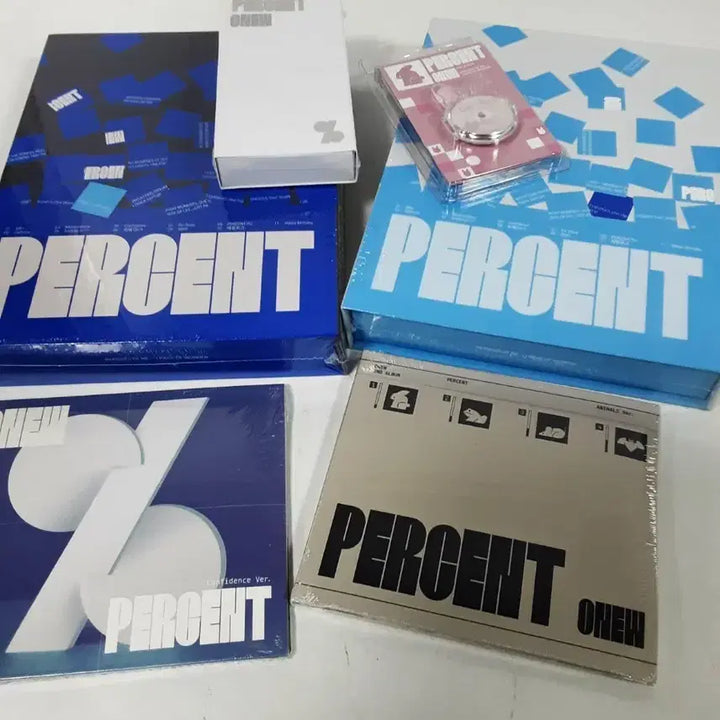 [BUNJANG] Onew PERCENT Album Full Set / 온유 PERCENT 앨범 풀세트