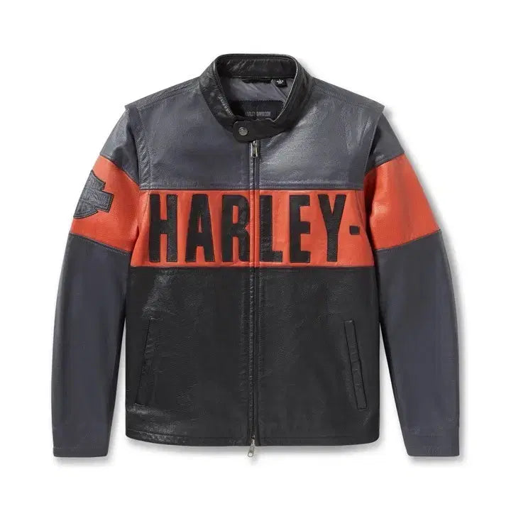 [BUNJANG] Harley Davidson Detachable Leather Jacket / 할리데이비슨 분리형 자켓입니다