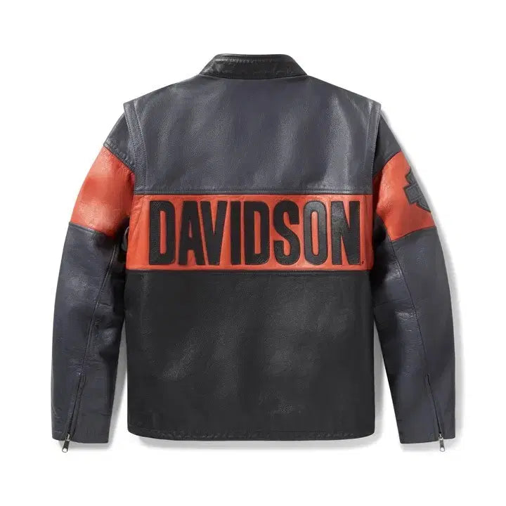 [BUNJANG] Harley Davidson Detachable Leather Jacket / 할리데이비슨 분리형 자켓입니다