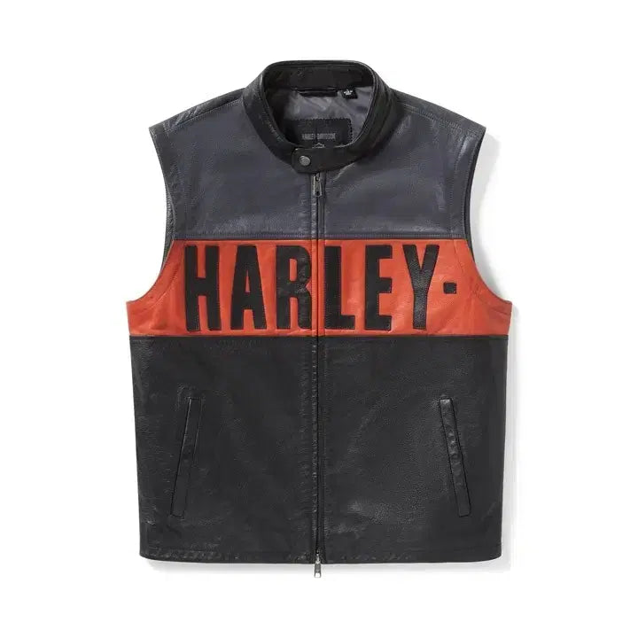 [BUNJANG] Harley Davidson Detachable Leather Jacket / 할리데이비슨 분리형 자켓입니다