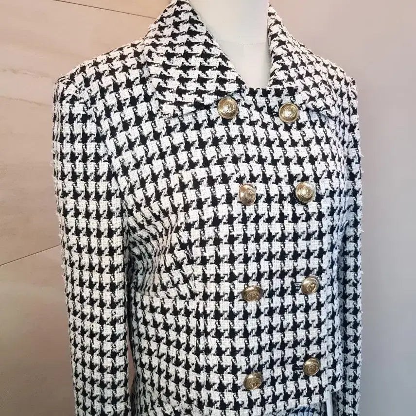 [BUNJANG] Missa E.B.M Tweed Jacket &amp; Skirt Set / 미샤 라인 E.B.M 트위드 자켓 스커트 셋업 일본원단 65만 하객룩