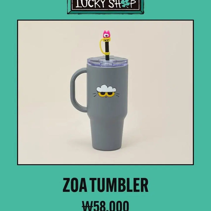 [BUNJANG] G-Dragon ZO&amp;FRIENDS Tumbler / [스티커포함]지드래곤 조앤프렌즈 ZO&amp;FRIENDS 조아 텀블러