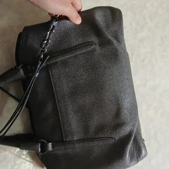 [SOLD OUT] 닥스 정품 스터드 가죽 토트백 (백화점 보증서 포함)