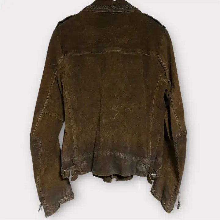 [BUNJANG] Golden Goose Brown Oil Washing Suede Jacket / 골든구스 브라운 오일워싱 스웨이드 자켓S