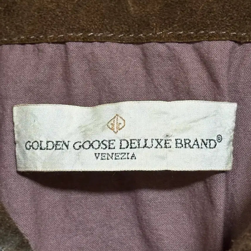 [BUNJANG] Golden Goose Brown Oil Washing Suede Jacket / 골든구스 브라운 오일워싱 스웨이드 자켓S