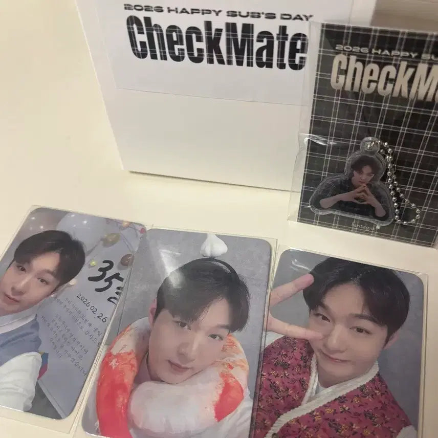 [BUNJANG] BTOB Lee Changsub Checkmate Birthday Party Bundle Set / 이창섭 체크메이트 생일파티 3/1 역조공 팔아요