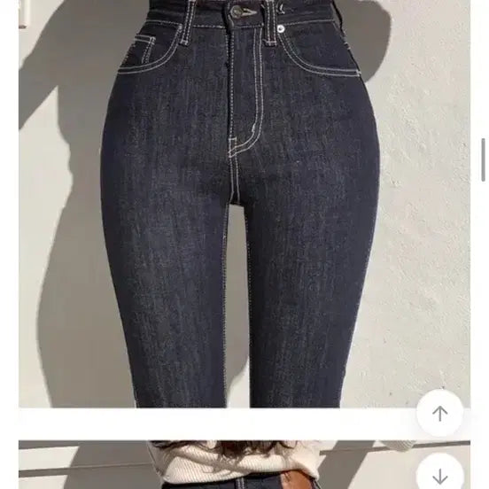 [BUNJANG] Unbranded Bootcut Jeans (S, Short) / 진청 부츠컷 팬츠
