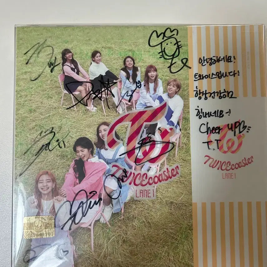 [BUNJANG] TWICE TWICEcoaster Lane 1 Signed Album / 트와이스 TWICEcoaster Lane1 사인 앨범