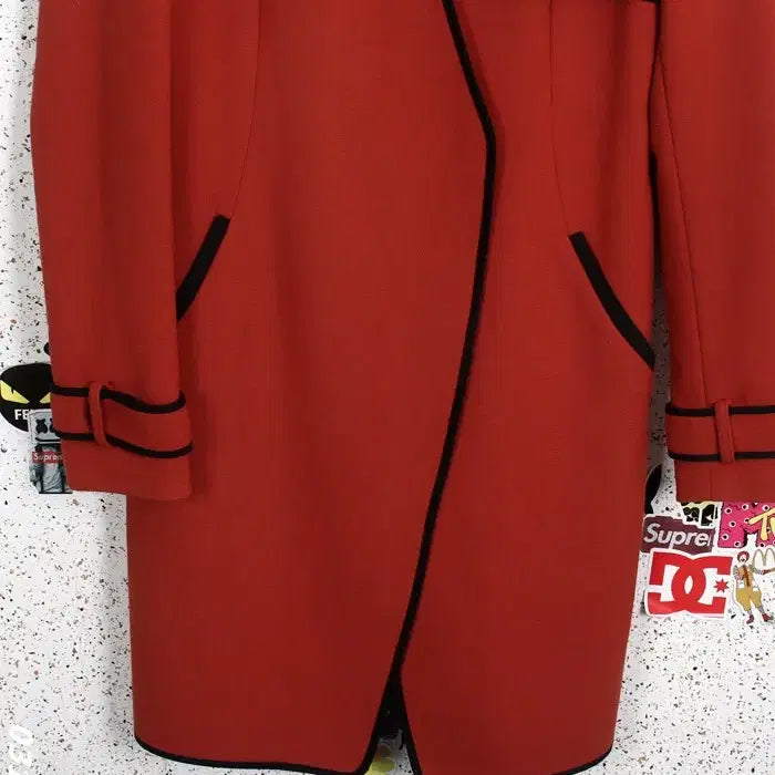 [BUNJANG] Mojo S. Phine Black Line Long Coat / 여성55/ 모조에스핀 블랙라인 롱코트