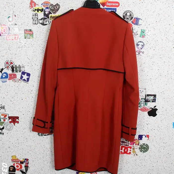 [BUNJANG] Mojo S. Phine Black Line Long Coat / 여성55/ 모조에스핀 블랙라인 롱코트