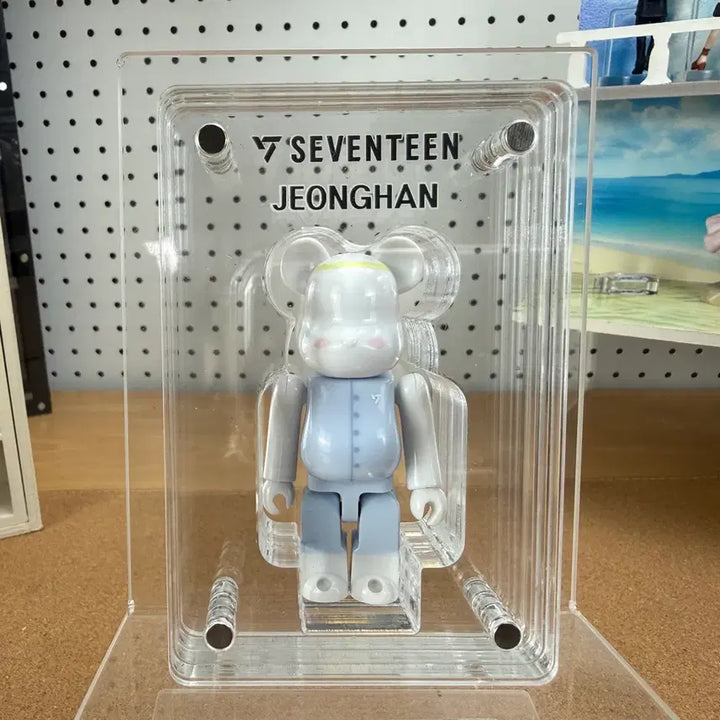 [BUNJANG] Seventeen Jeonghan Bearbrick 1-Cube Showcase / 세븐틴 베어브릭 전용 1구 쇼케이스 정한 케이스