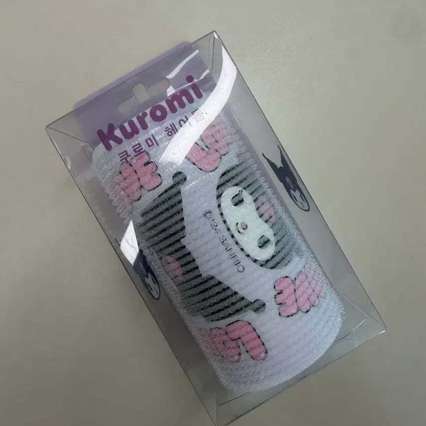 [BUNJANG] Sanrio Kuromi Hair Roller (New) / 정품 산리오 쿠로미 헤어롤 새상품