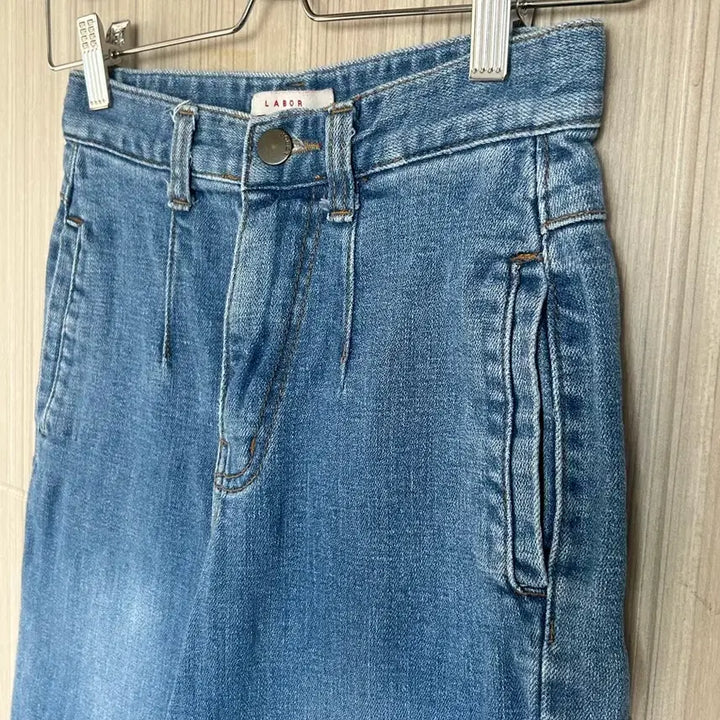 [BUNJANG] LABOR Denim Wide Pants / LABOR 데님 와이드 팬츠