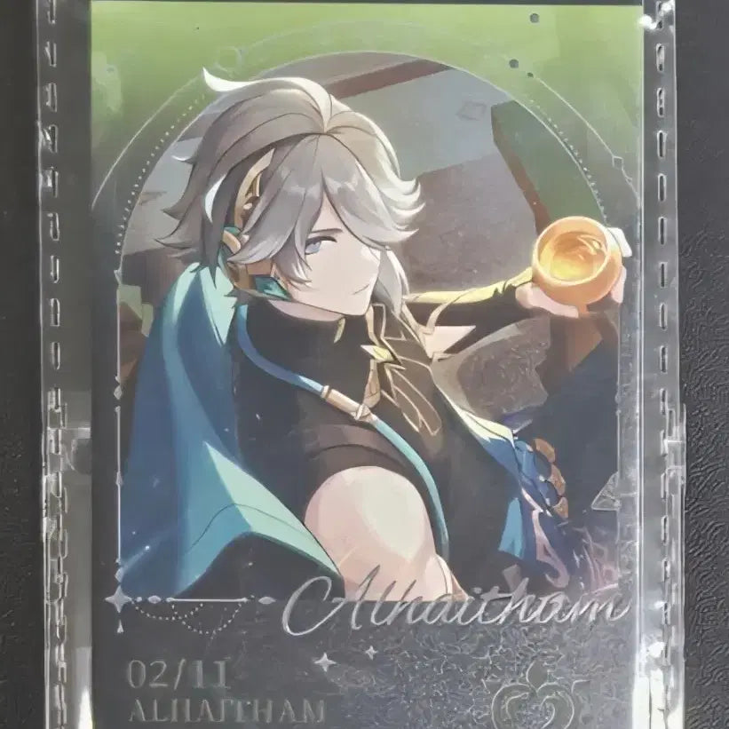 [BUNJANG] Genshin Impact Alhaitham Hologram Photocard / 원신 알하이탐 pc방 홀로그램 포토카드 판매합니다!