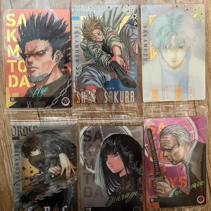 [BUNJANG] Sakamoto Days Wafer Photocard Bundle Set / 일괄)사카모토 데이즈 웨하스 포토카드