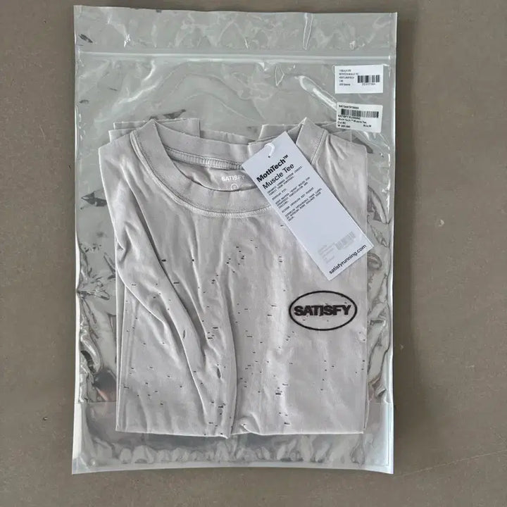 [BUNJANG] Satisfy Mothtech Muscle T-Shirt / Satisfy Mothtech Muscle T-Shirt (M)