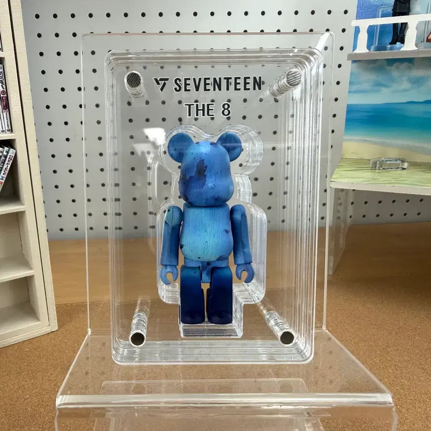 [BUNJANG] SEVENTEEN THE8 Bearbrick 1-Cube Display Case / 세븐틴 베어브릭 전용 1구 쇼케이스 디에잇 THE8 케이스