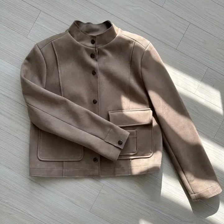 [BUNJANG] Jeje Mood Suede Jacket / 제제무드 스웨이드 자켓