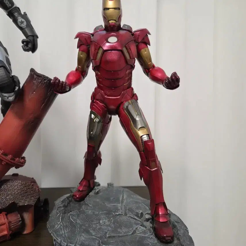 [BUNJANG] Kotobukiya Iron Man War Machine &amp; Mark 7 Figure Set / 아이언맨 워머신 + 마크7 피규어 세트_고토부키야(2종)