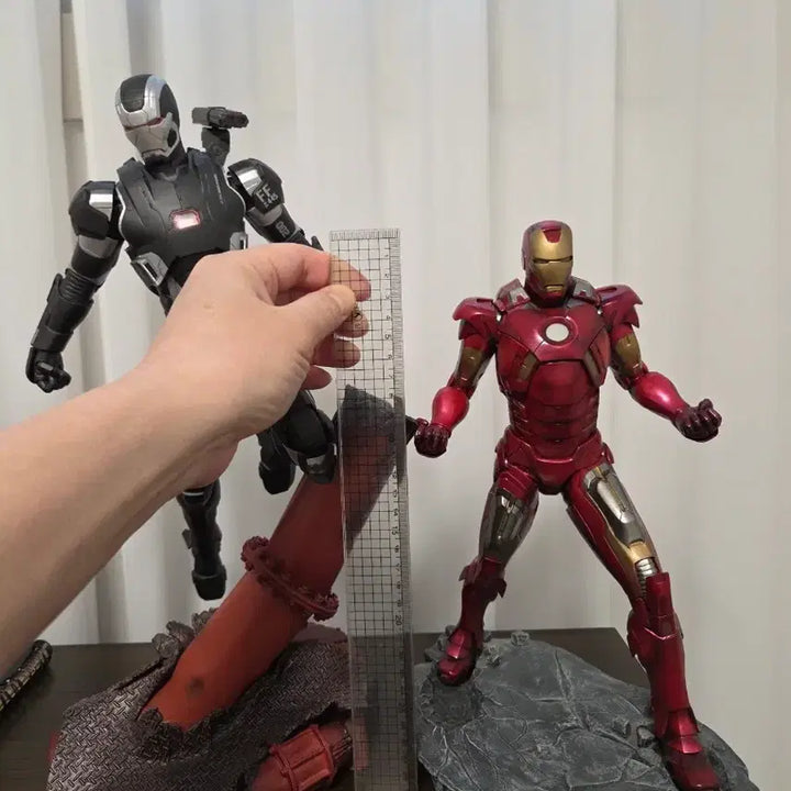 [BUNJANG] Kotobukiya Iron Man War Machine &amp; Mark 7 Figure Set / 아이언맨 워머신 + 마크7 피규어 세트_고토부키야(2종)