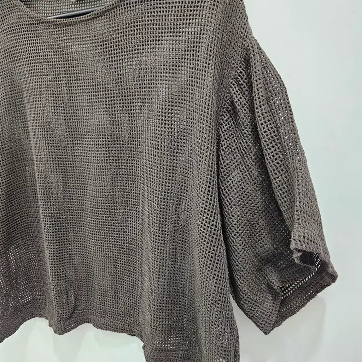 [SOLD OUT] 블랙크레인 그물탑 상의
