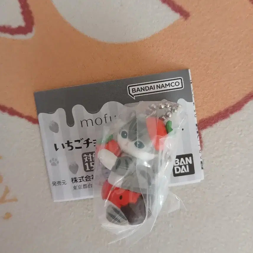[SOLD OUT] (정품)모프샌드 딸기 초코 마스코트 가챠 키링 D