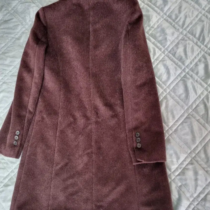 [BUNJANG] KEITH Brown Wool Long Coat / KEITH 브라운 모직 롱코트