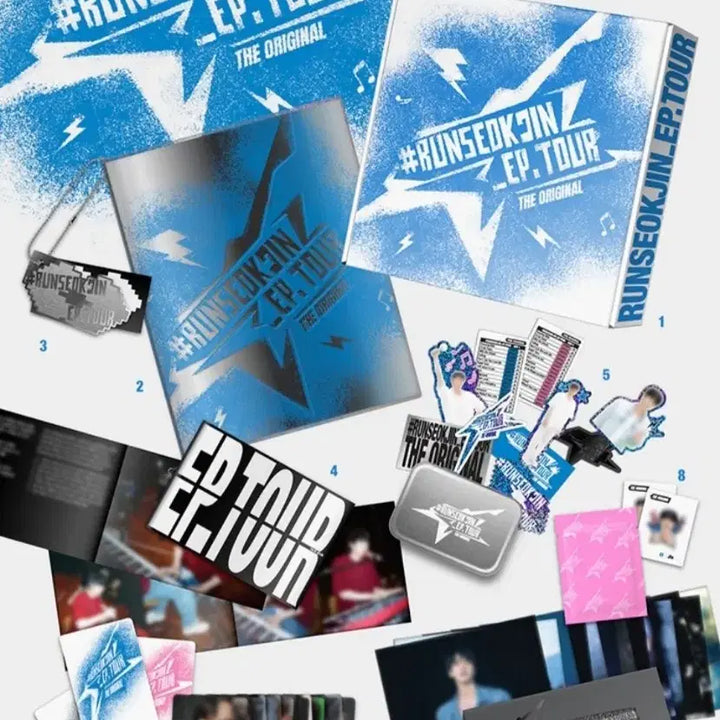 [BUNJANG] BTS Jin Run Seokjin Tour Goyang Original Digital Code POB / BTS 방탄 진 Jin 석진 런석진 투어 고양 오리지날 디코 특전 포함