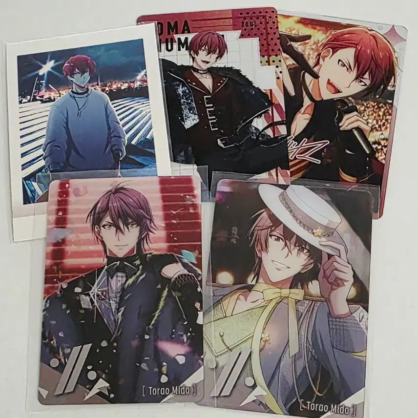 [BUNJANG] IDOLiSH7 Torao and Touma Metal Card Bundle Set / [일괄] 아이나나 지류 메탈카드 메타카 파샤 토라오 토우마