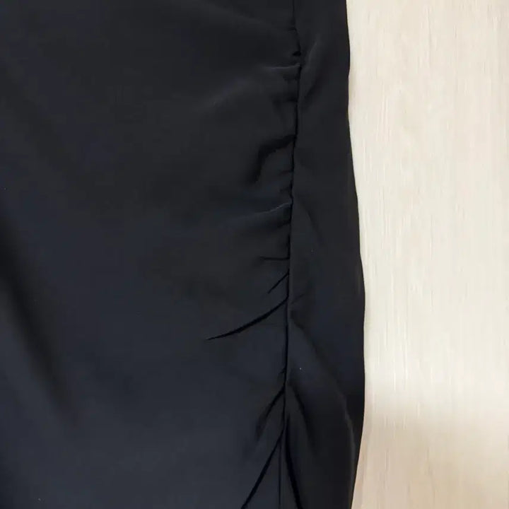 [BUNJANG] Luh A17H Black Shirring Long Skirt Set / 루흐 a17h 블랙 셔링 롱 스커트 S + 가죽벨트 세트