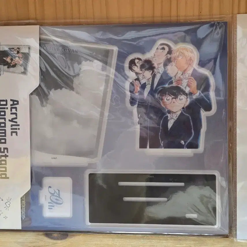 [BUNJANG] Detective Conan 30th Anniversary Police Academy Acrylic Diorama Stand / 명탐정 코난 30주년 전시회 경찰동기조 아크릴 디오라마 스탠드