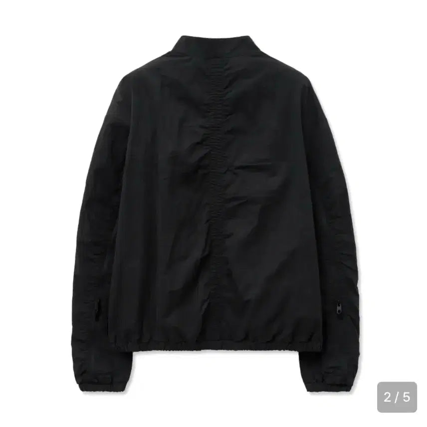 [BUNJANG] IDONNASELL Nylon Shirring Zipper Jumper / 아이돈워너셀 nylon shirring zipper jumperblack