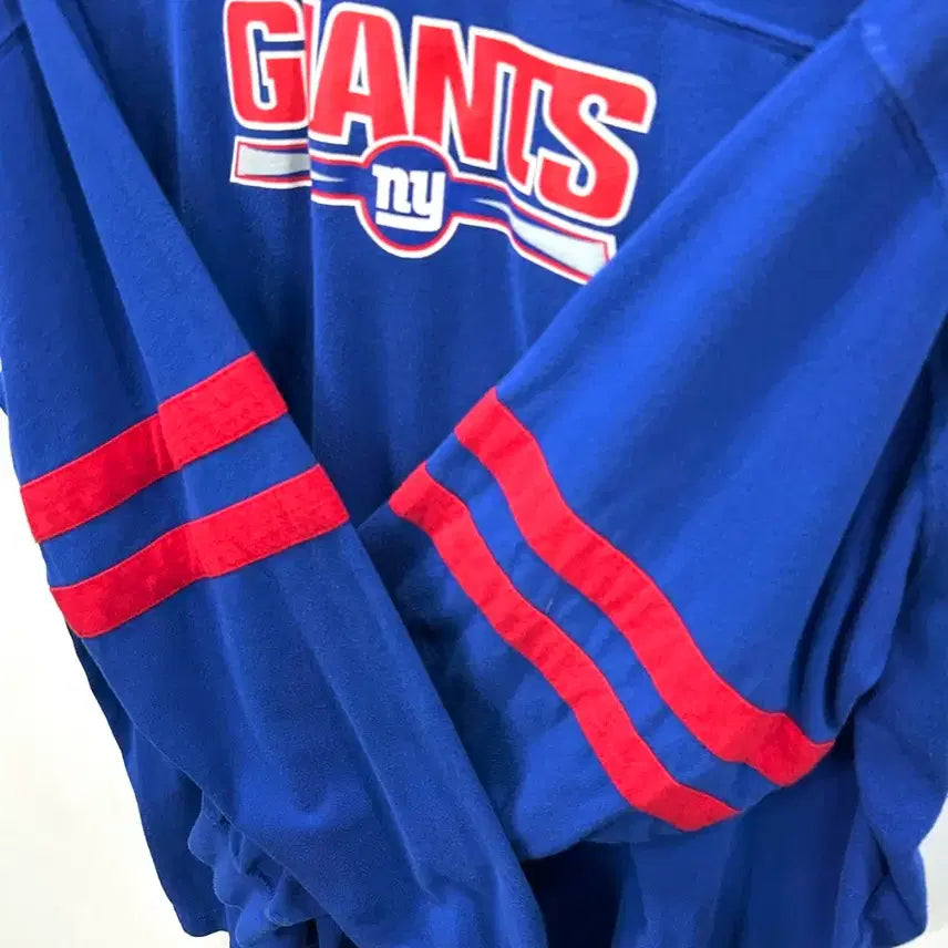 [BUNJANG] NFL New York Giants Long Sleeve Shirt / NFL 뉴욕 자이언츠 롱슬리브 블루 2XL