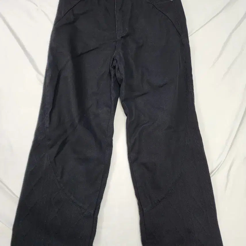 [BUNJANG] Maison Mineed Knit Mix Wide Pants / (31)메종미네드 니트 믹스 와이드 팬츠